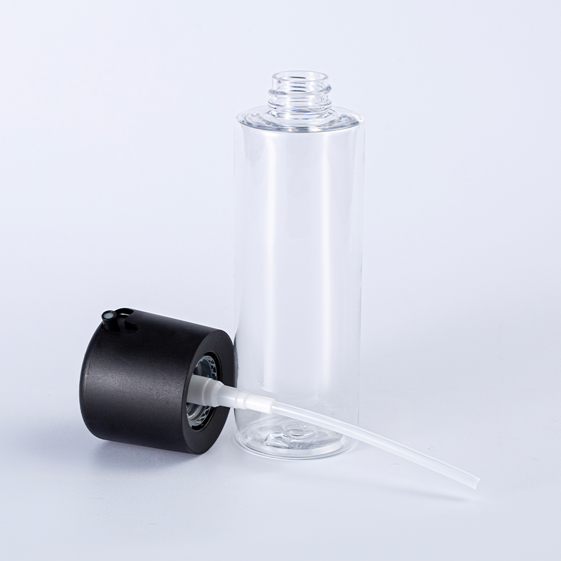 Botella de vacío transparente sin aire