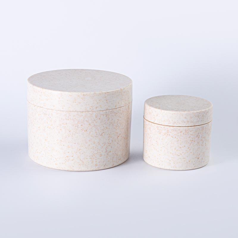 Tarro de crema con efecto piedra natural