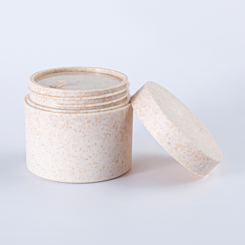 Tarro de crema con efecto piedra natural