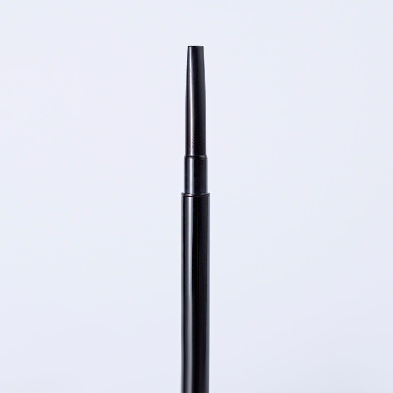 Lápiz minimalista negro de precisión para cejas y ojos 