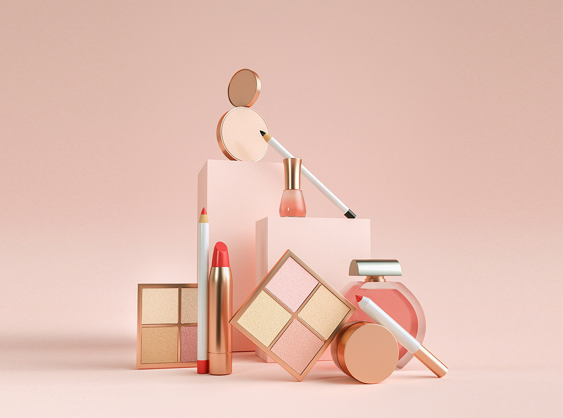 Embalaje de maquillaje